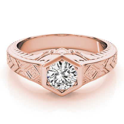 Round Engagement Ring M82968