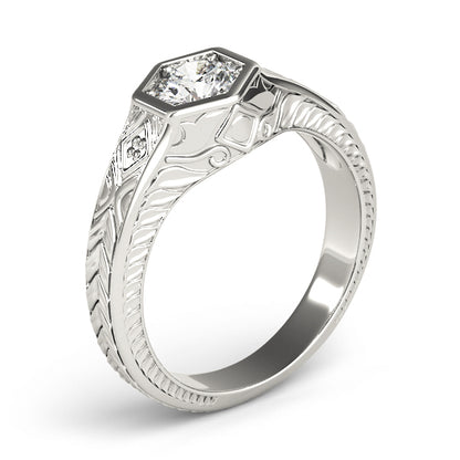 Round Engagement Ring M82968