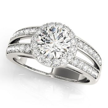 Round Engagement Ring M83195