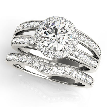Round Engagement Ring M83195