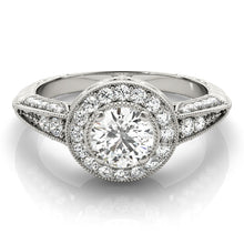 Load image into Gallery viewer, Round Engagement Ring M83267-1/2
