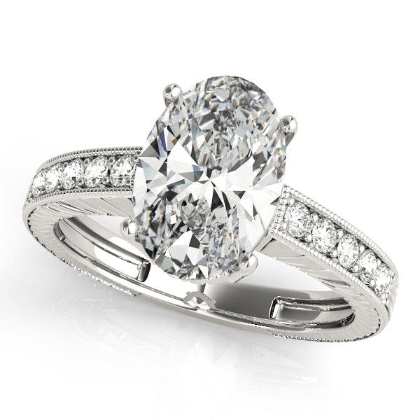 Oval Engagement Ring M83285-10X8