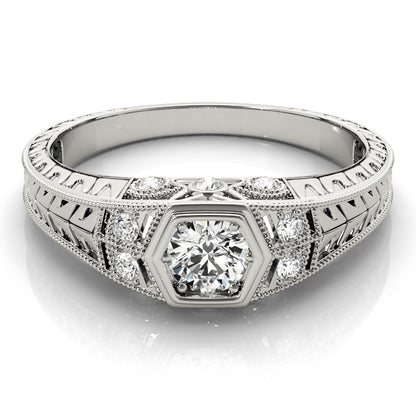 Round Engagement Ring M83292