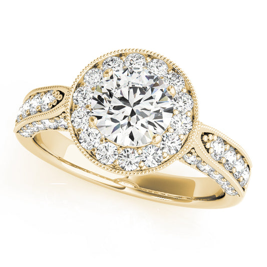 Round Engagement Ring M83315