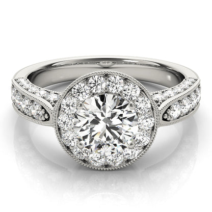 Round Engagement Ring M83315