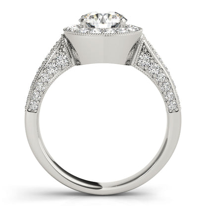 Round Engagement Ring M83315