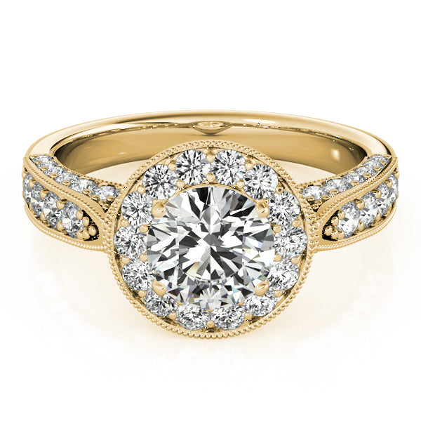 Round Engagement Ring M83315