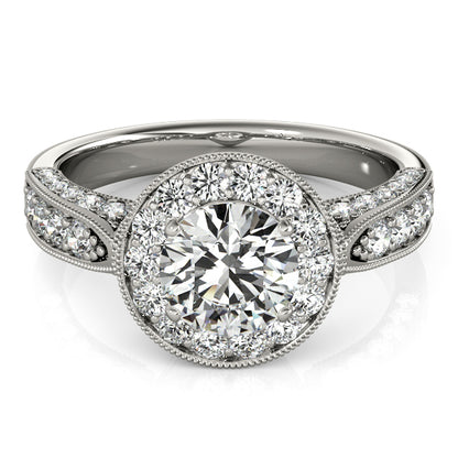 Round Engagement Ring M83315
