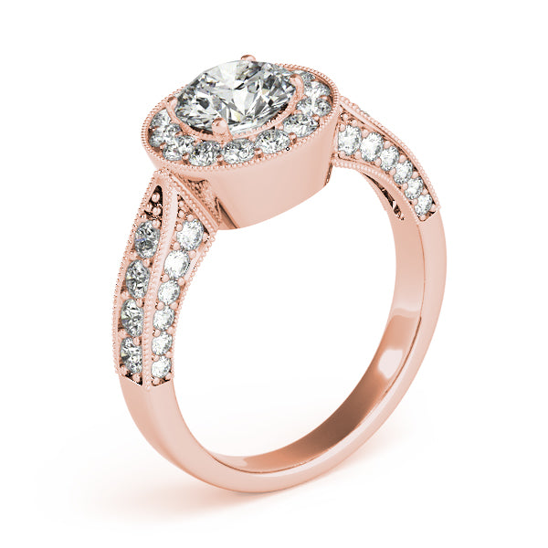 Round Engagement Ring M83315