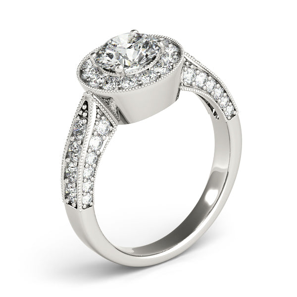 Round Engagement Ring M83315