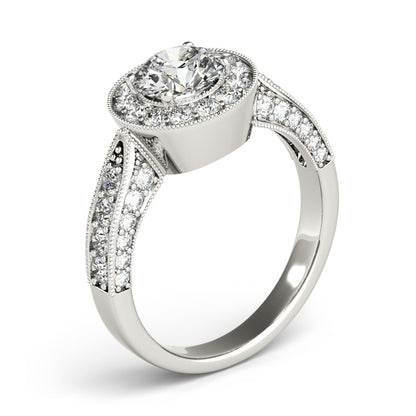 Round Engagement Ring M83315