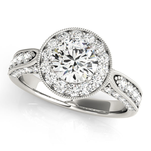 Round Engagement Ring M83315