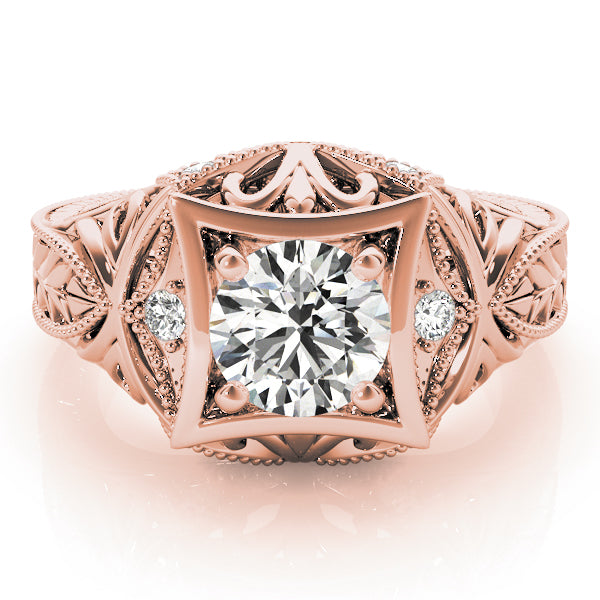 Round Engagement Ring M83320