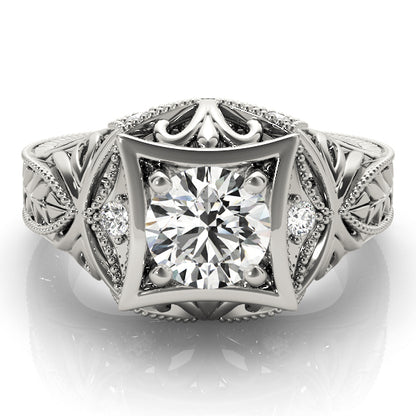 Round Engagement Ring M83320