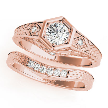 Round Engagement Ring M83377-3/8
