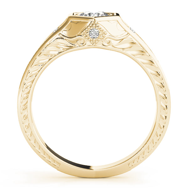 Round Engagement Ring M83377-3/8