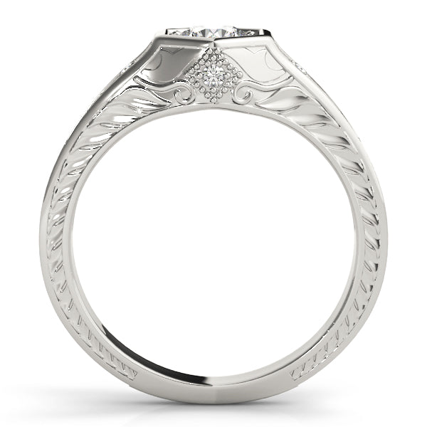 Round Engagement Ring M83377-3/8