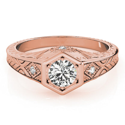 Round Engagement Ring M83377-3/8