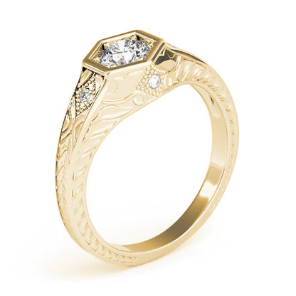 Round Engagement Ring M83377-3/8