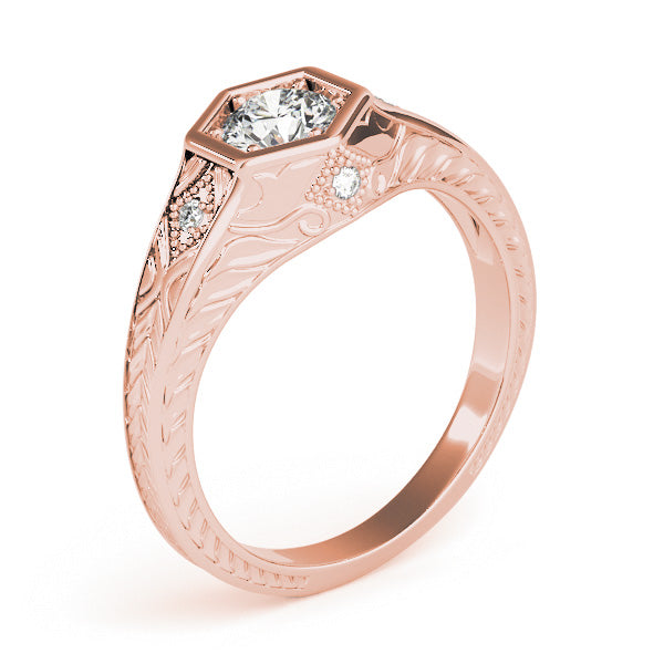 Round Engagement Ring M83377-3/8