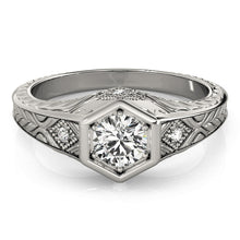 Load image into Gallery viewer, Round Engagement Ring M83377-1
