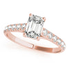 Load image into Gallery viewer, Emerald Cut Engagement Ring M83438-6X4
