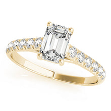 Load image into Gallery viewer, Emerald Cut Engagement Ring M83438-7X5
