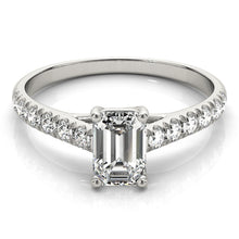 Load image into Gallery viewer, Emerald Cut Engagement Ring M83438-7X5
