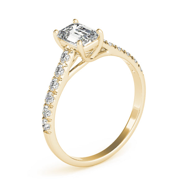 Emerald Cut Engagement Ring M83438-5X3
