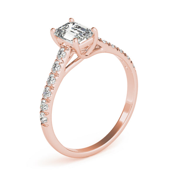 Emerald Cut Engagement Ring M83438-5X3
