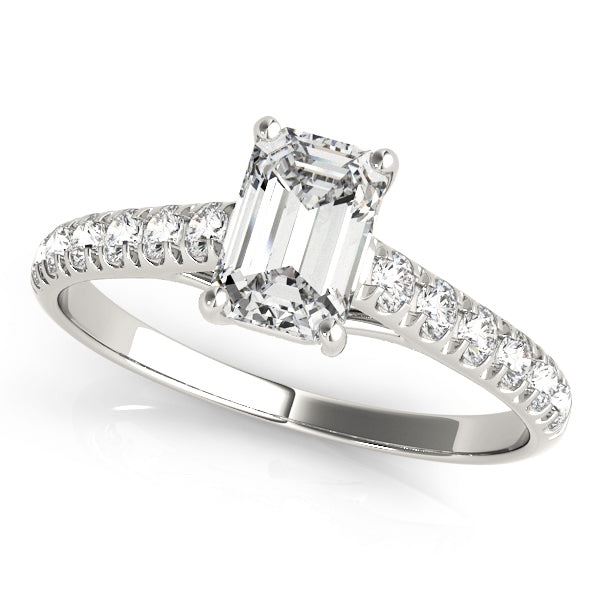 Emerald Cut Engagement Ring M83438-5X3