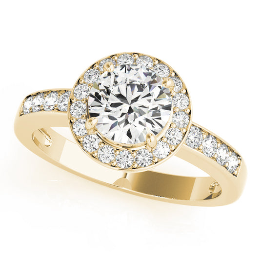 Round Engagement Ring M83443-11/2