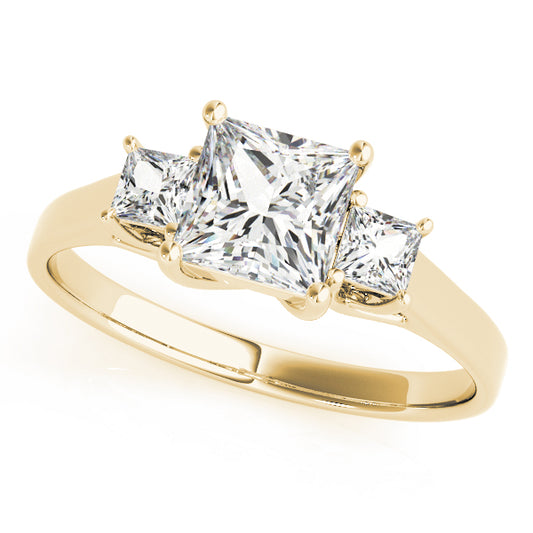 Square Engagement Ring M83476-11/4
