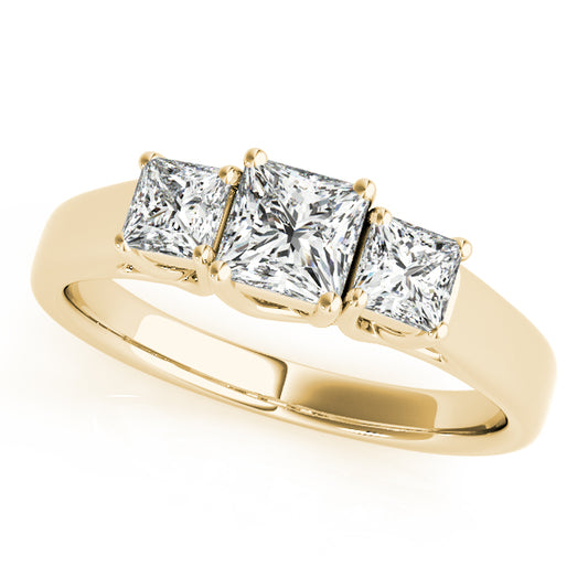 Square Engagement Ring M83477-1