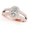Load image into Gallery viewer, Oval Engagement Ring M83492-8X6
