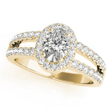 Load image into Gallery viewer, Oval Engagement Ring M83492-14X10
