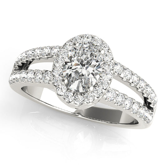 Oval Engagement Ring M83492-10X8