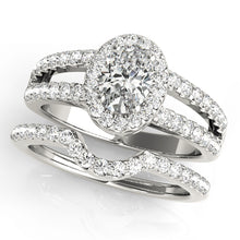 Load image into Gallery viewer, Oval Engagement Ring M83492-10X8

