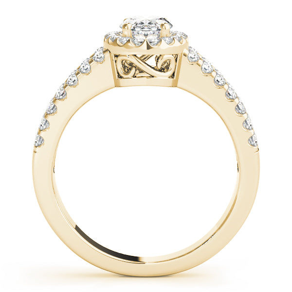 Oval Engagement Ring M83492-10X8