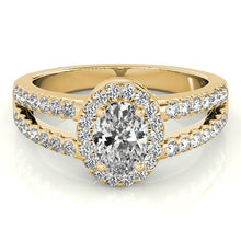 Load image into Gallery viewer, Oval Engagement Ring M83492-9X7

