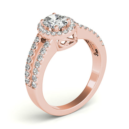 Oval Engagement Ring M83492-6X4