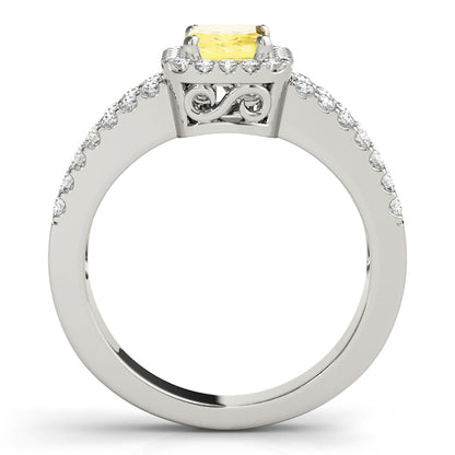 Emerald Cut Engagement Ring M83494-10X8