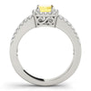 Load image into Gallery viewer, Emerald Cut Engagement Ring M83494-6X4
