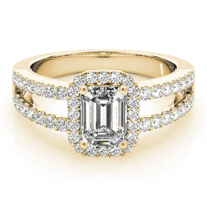 Emerald Cut Engagement Ring M83494-10X8