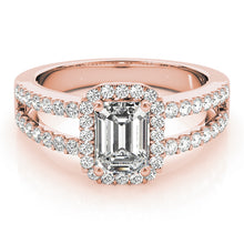 Load image into Gallery viewer, Emerald Cut Engagement Ring M83494-9X7

