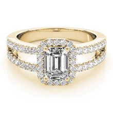 Load image into Gallery viewer, Emerald Cut Engagement Ring M83494-11X9
