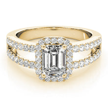 Load image into Gallery viewer, Emerald Cut Engagement Ring M83494-8X6
