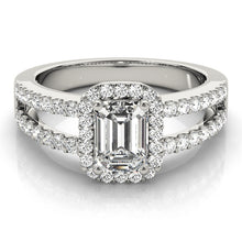 Load image into Gallery viewer, Emerald Cut Engagement Ring M83494-10X8
