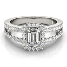 Load image into Gallery viewer, Emerald Cut Engagement Ring M83494-11X9
