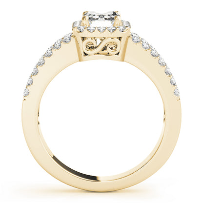 Emerald Cut Engagement Ring M83494-10X8